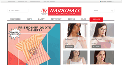Desktop Screenshot of naiduhall.co.in